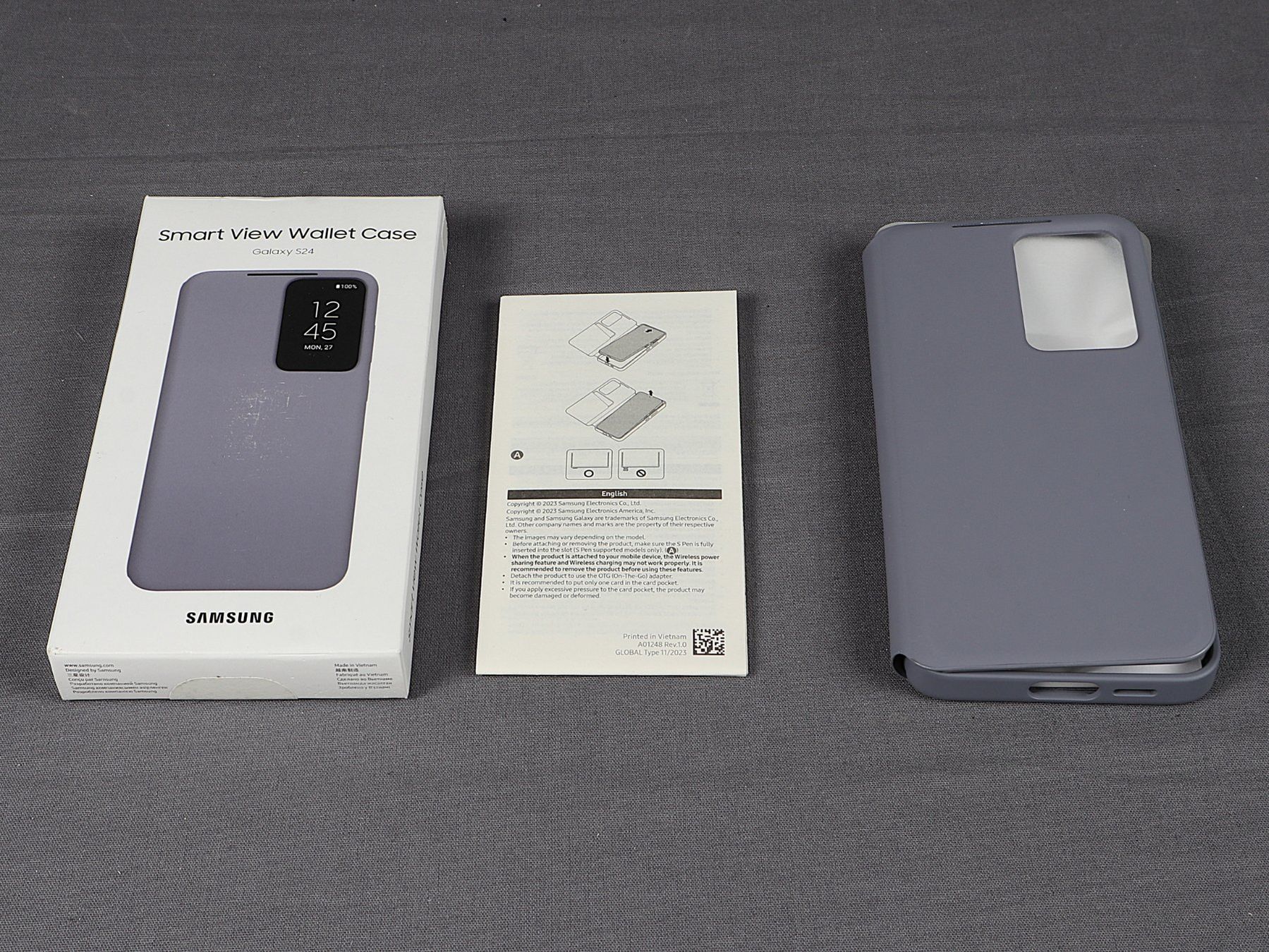 Samsung Cover & Protezioni schermo: SAMSUNG Smart-View Galaxy S24 Gelbeutelhülle – Nuovo (secondo la descrizione) da Steinen venduto da Restwert_Steinen