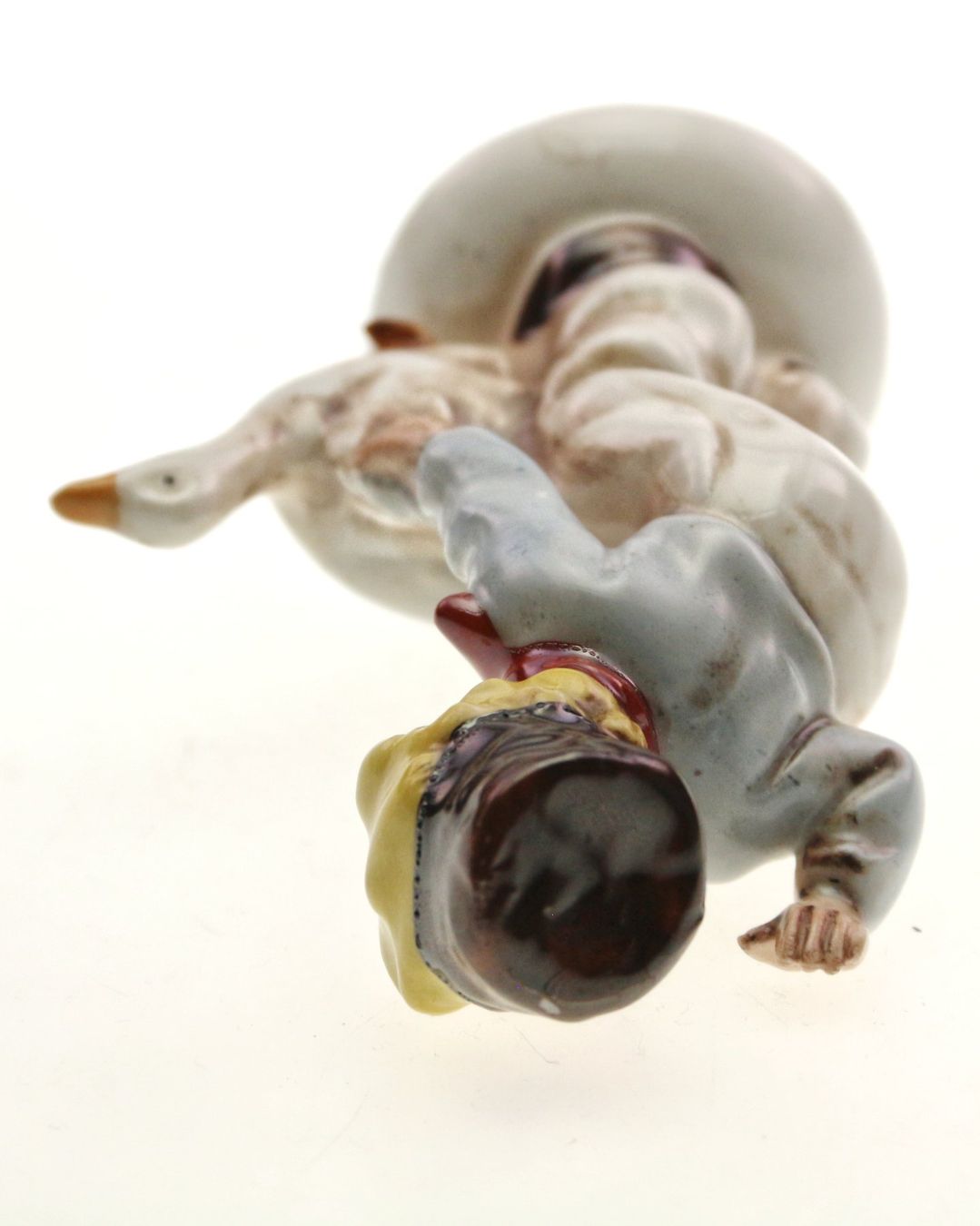 Statuette: süsser Gänsejunge Gräfenthal GDR Germany – Usato da Langenthal venduto da hamster-raeumung 5