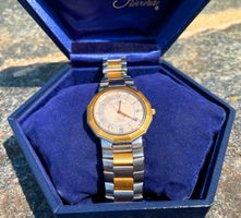 TOP Baume & Mercier Riviera Automatik Gold und Stahl+Box!!!!