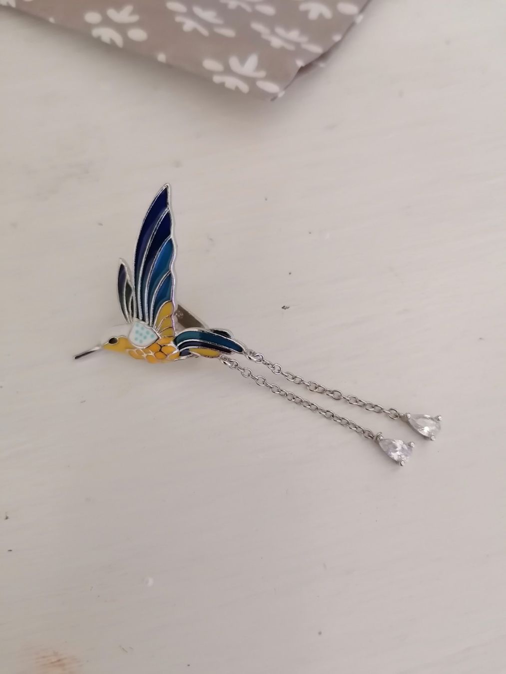 Sonstiger Schmuck: Halskette mit Ohrstecket Kollibri – Gebraucht aus Kriens von jamal012 2