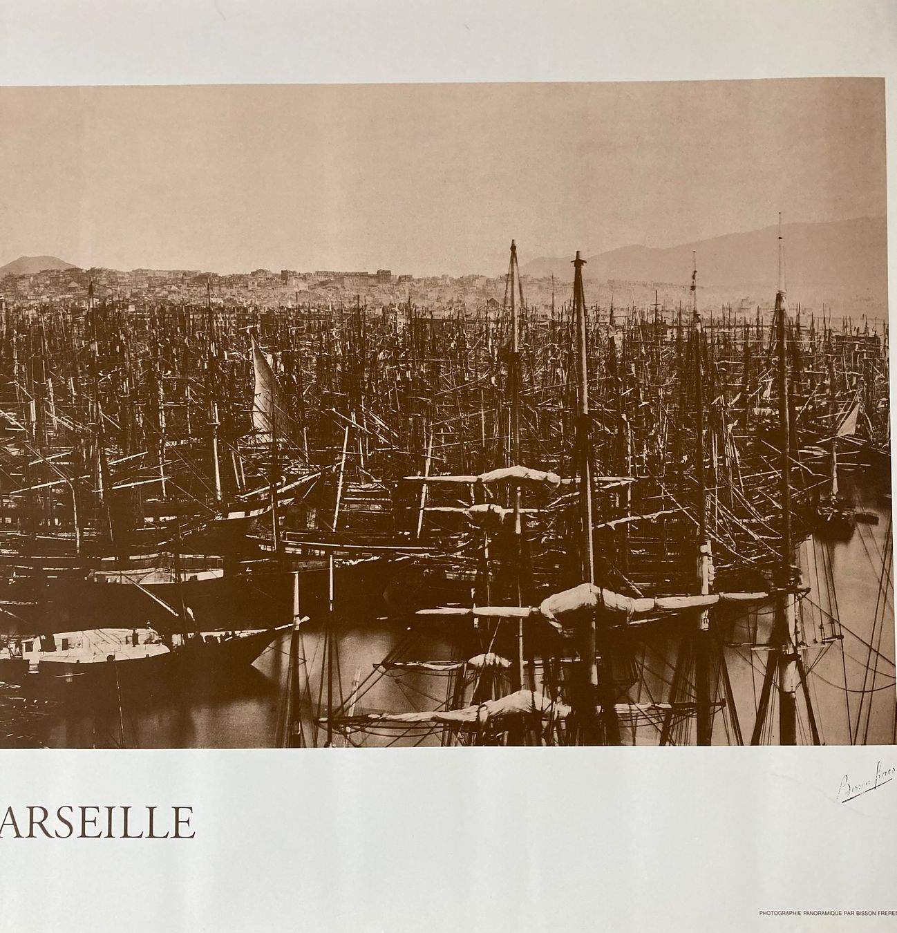 Grafica & Litografie: Hafen von Marseille, 1858 – Usato da Einsiedeln venduto da Fundgrube59 1