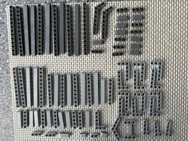 Lego Technik 42131 graue runde Lochbalken