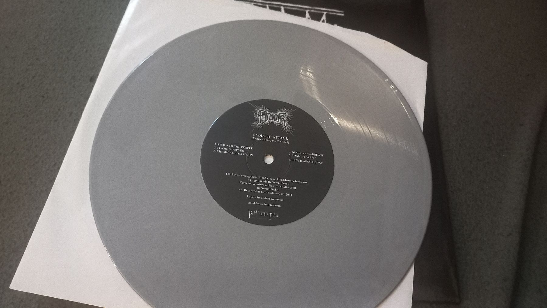Dischi in vinile: Taake/Amok - Split Grey 10" Vinyl LP BLACK METAL – Usato da Olten venduto da Donatello1984 2