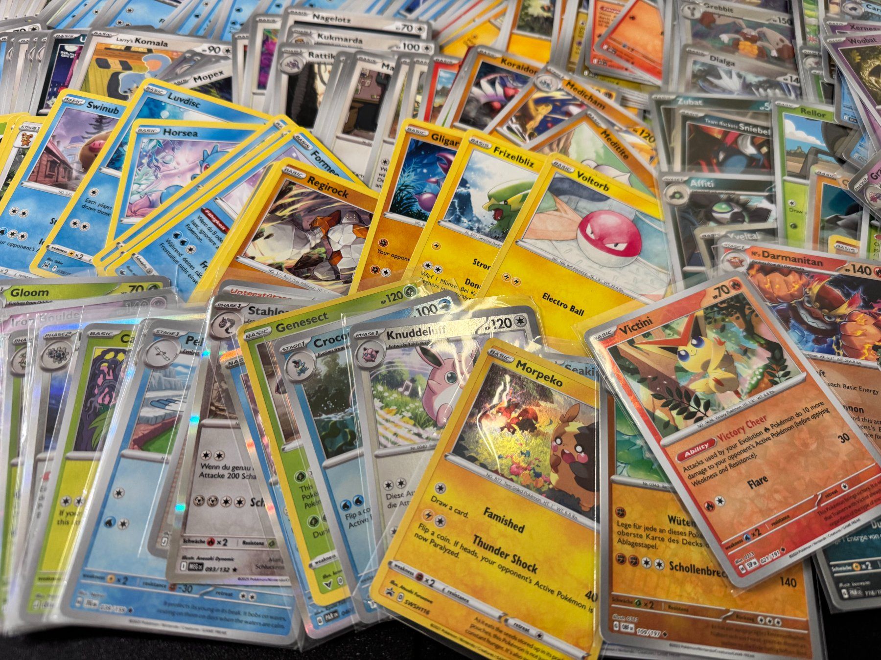 Pokémon Sammelbilder & Trading cards: Lot von 340 Pokémon Karten – Gebraucht aus Reitnau von Emma-verkauft 2