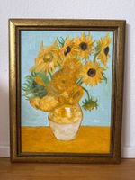 Handgemaltes Ölgemälde „Sonnenblumen“ – inspiriert von Van G