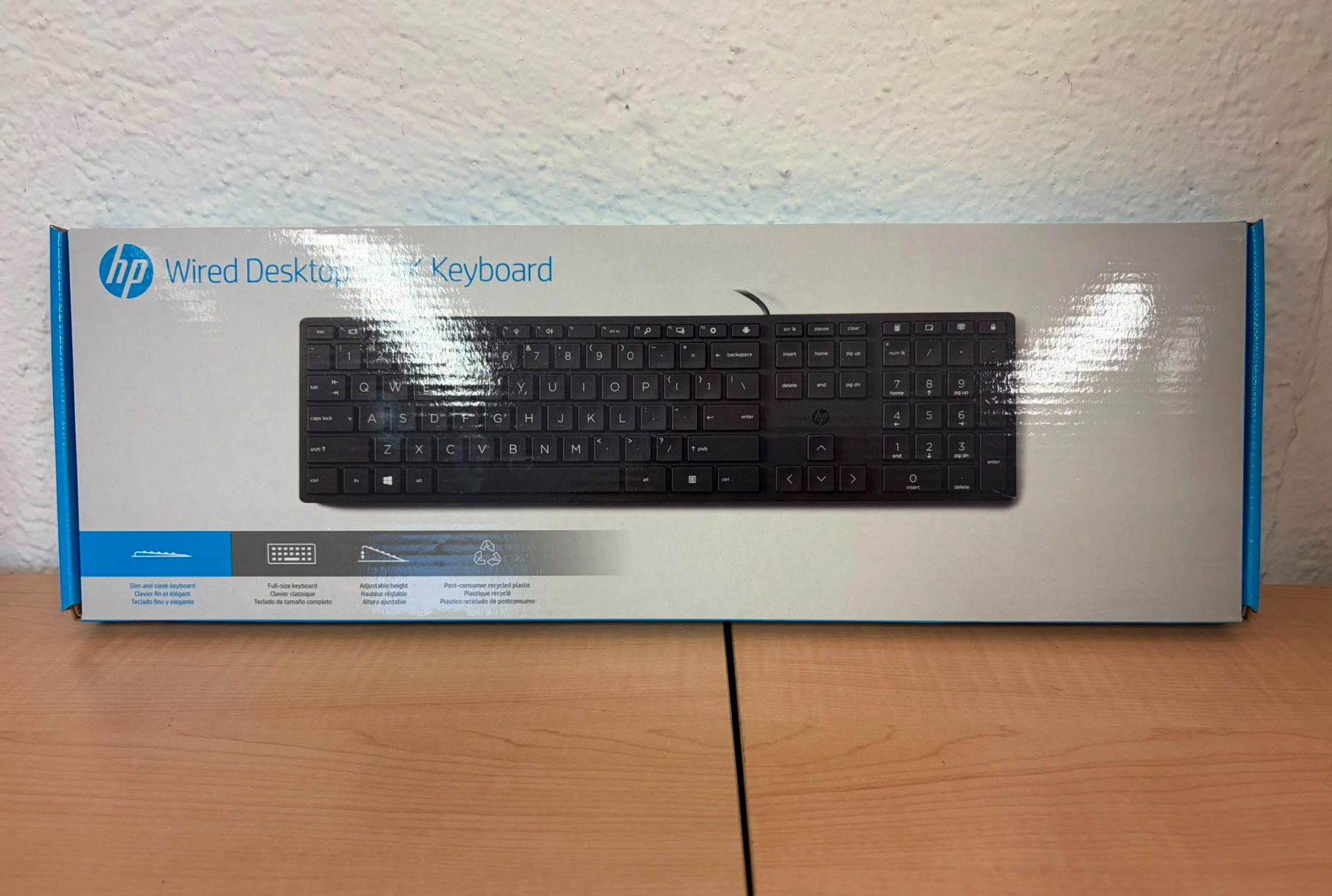 Hewlett Packard Claviers: HP Wired Desktop 320K Keyboard – Neuf avec emballage d'origine à Hendschiken par Hliout