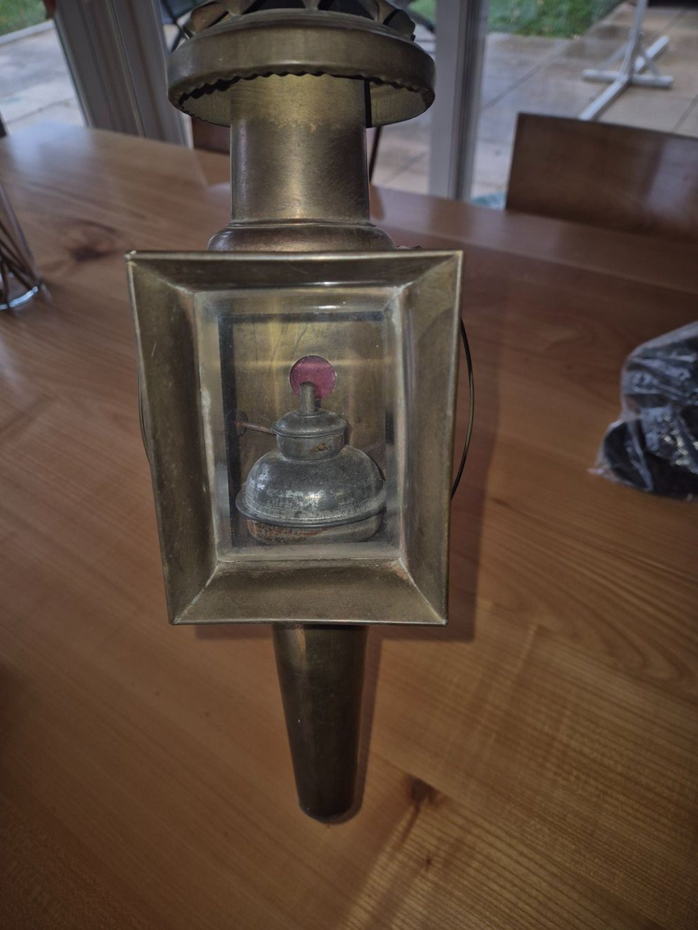 Lampade: Lanterne ancienne de cocher en métal – Usato da Lausanne venduto da lugia1998 3
