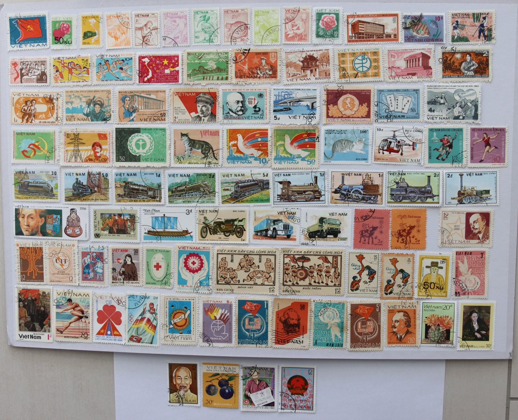 Tutti i francobolli: Briefmarken Vietnam – Usato da Oberentfelden venduto da lakipul