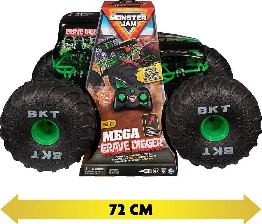 Giocattoli: Ferngesteuerter Monsterdruck GraveDigger – Usato da Rickenbach SO venduto da markuskempt 2