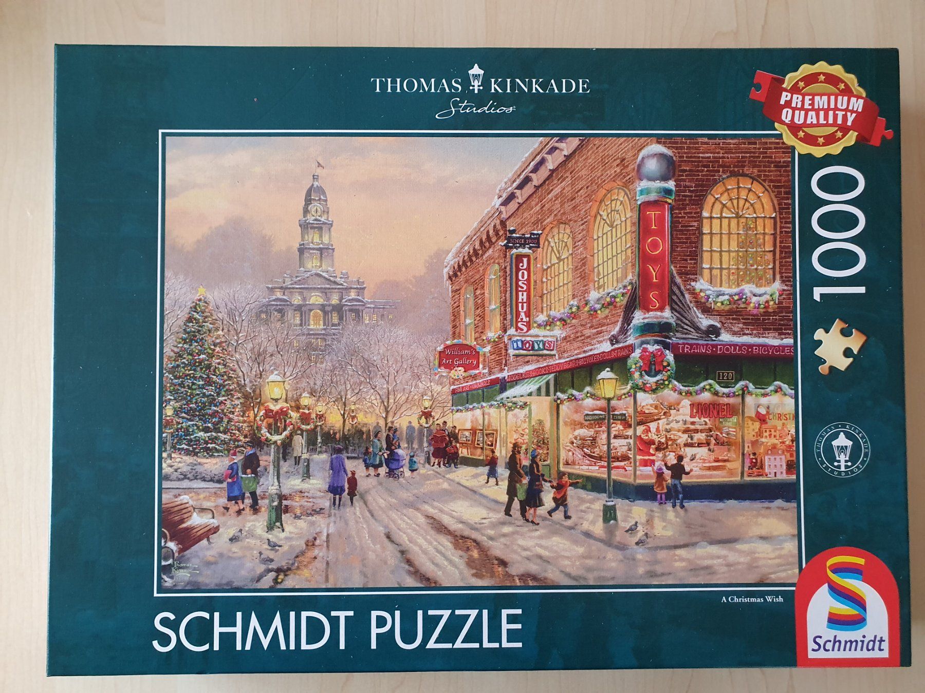 Puzzles: Schmidt Puzzle Weihnachten - 1000 Teile – Gebraucht aus St. Margarethen TG von Schachmatt