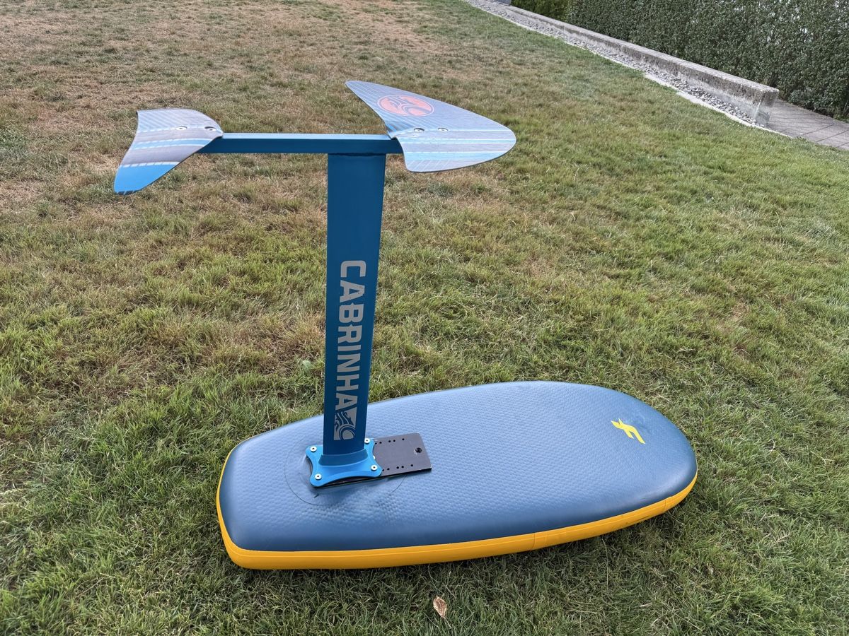 Aquilone: FOne Rocket Board mit Cabrinha Kitesurf Foil – Usato da Beckenried venduto da KusiValli 1