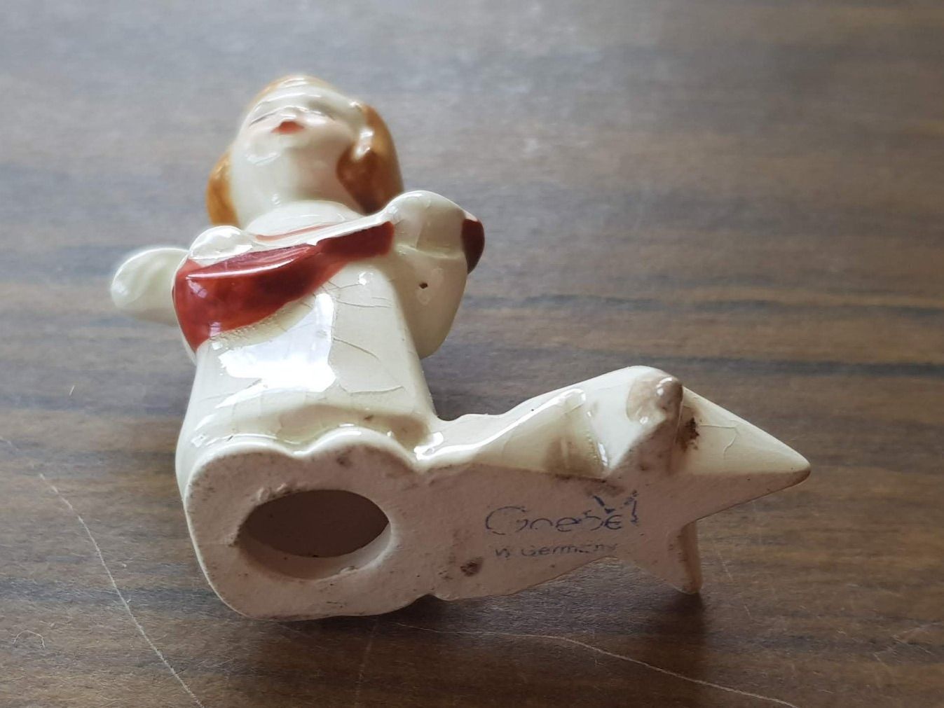 Statuette: Engel Goebel Kerzenständer 1950er – Usato da Mörschwil venduto da antiksalon 9