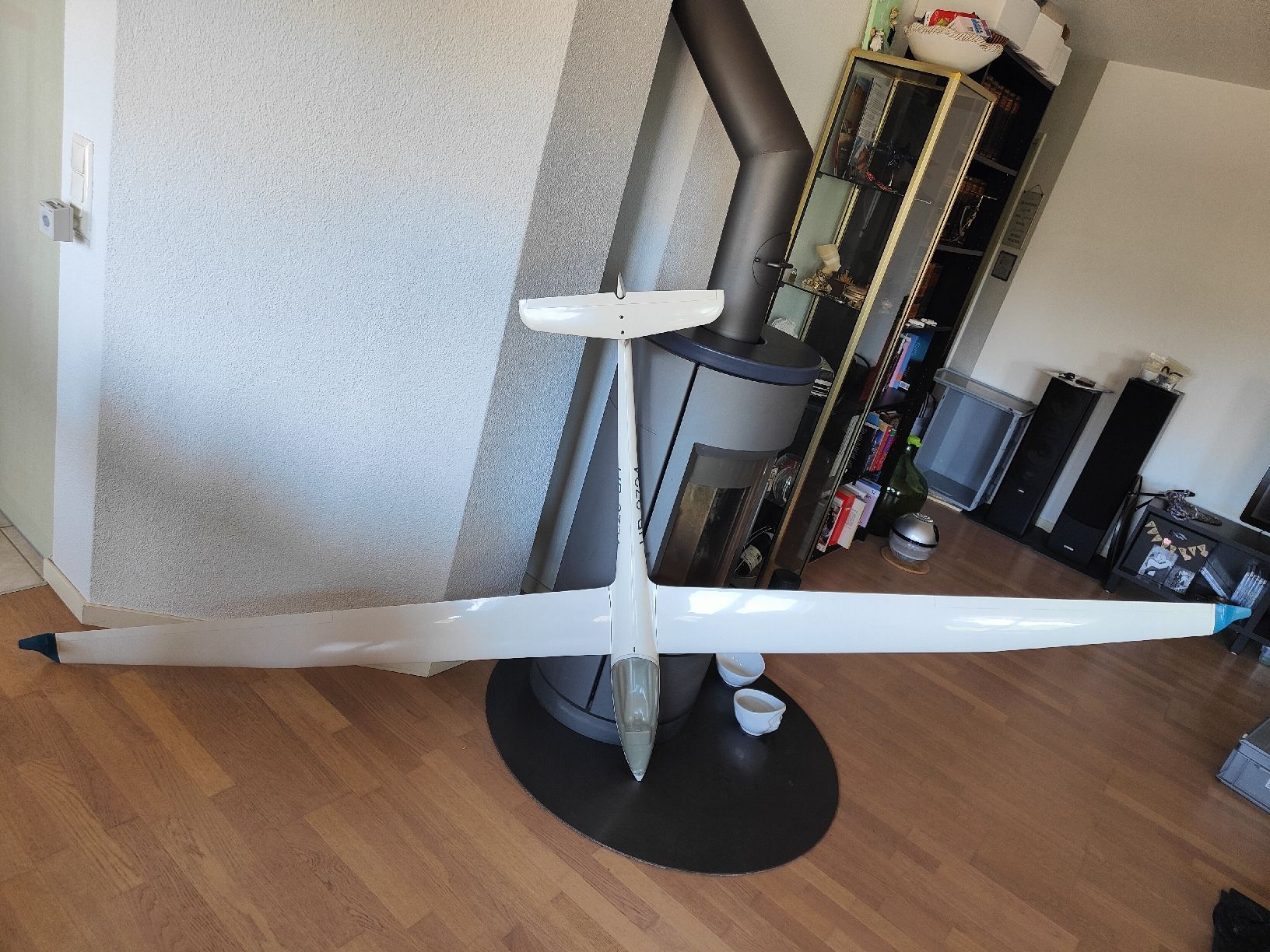 Gfk Modellismo RC: HF Modell DG-600 2.7m/3.2m – Difettoso da Wernetshausen venduto da Soegi7190 1