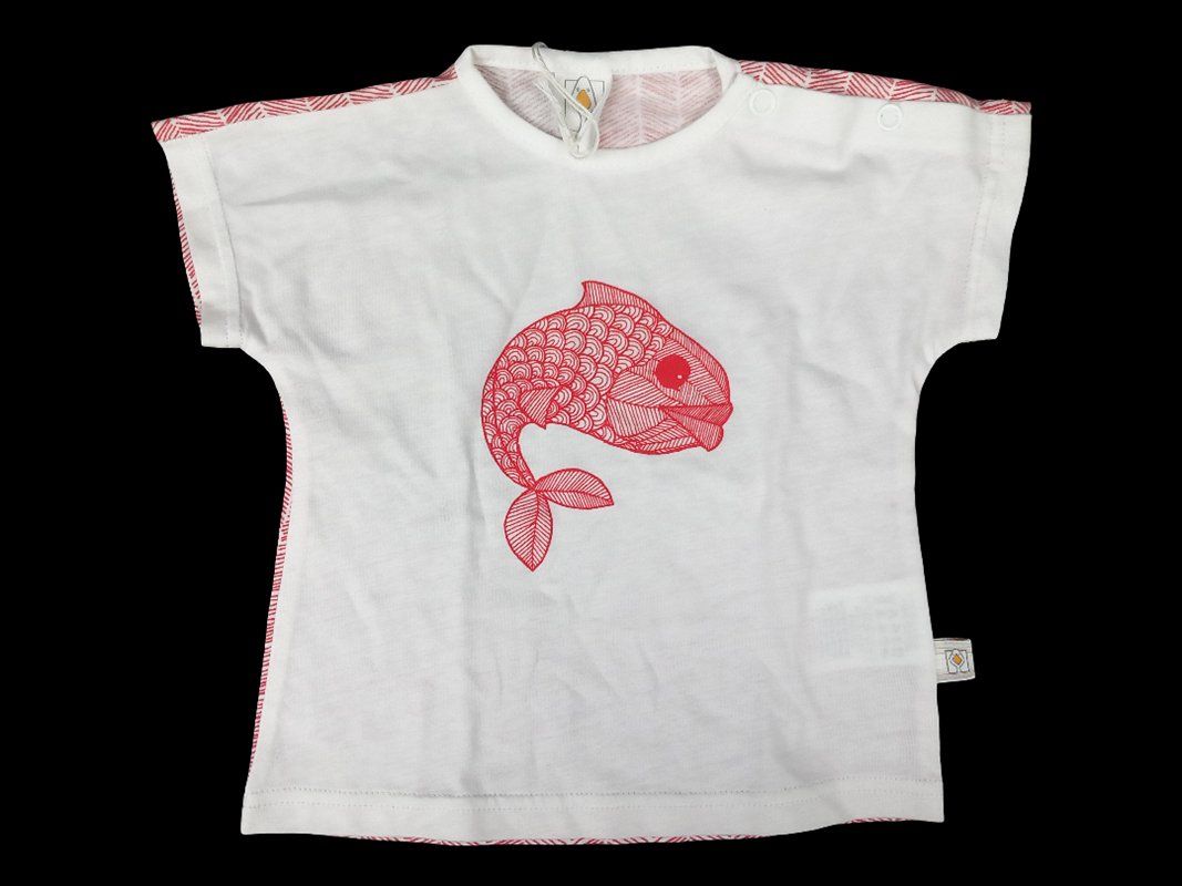 Blusen, T-Shirts & Tops: FILOBIO NATURE INSIDE Babyshirt, Fisch, 6 Monate – Neu (gemäss Beschreibung) aus Hünenberg von Restwert_Zug