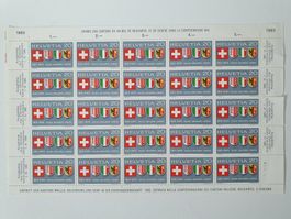 150 Jahre Eintritt 3 Stände 1965, Originalbogen
