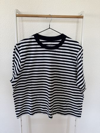 Naturaline T-Shirt blau/weiss Gr. XL