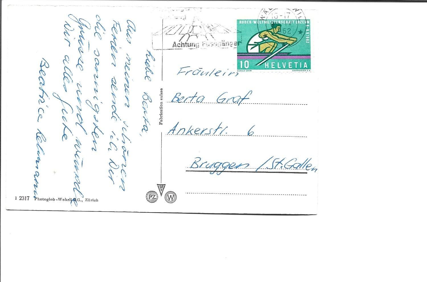 Cartoline postali: AK Wädenswil  ZH – Usato da Appenzell venduto da mai25 1