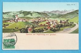 Speicher - Strassenbahn - Appenzellerbahn - 1911