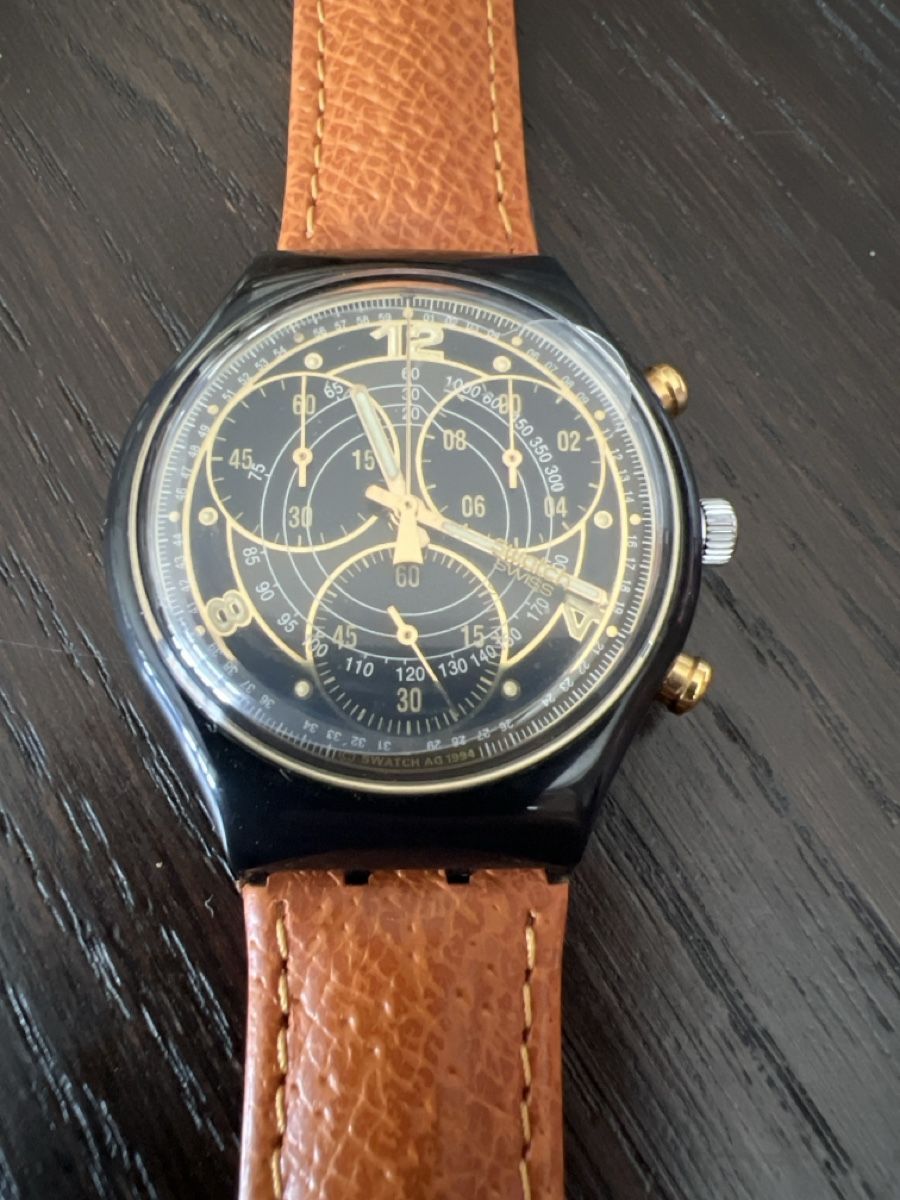 Swatch Orologi: Swatch Chrono (SCB113) Count – Nuovo e nell'imballaggio originale da Künten venduto da Spike17 1