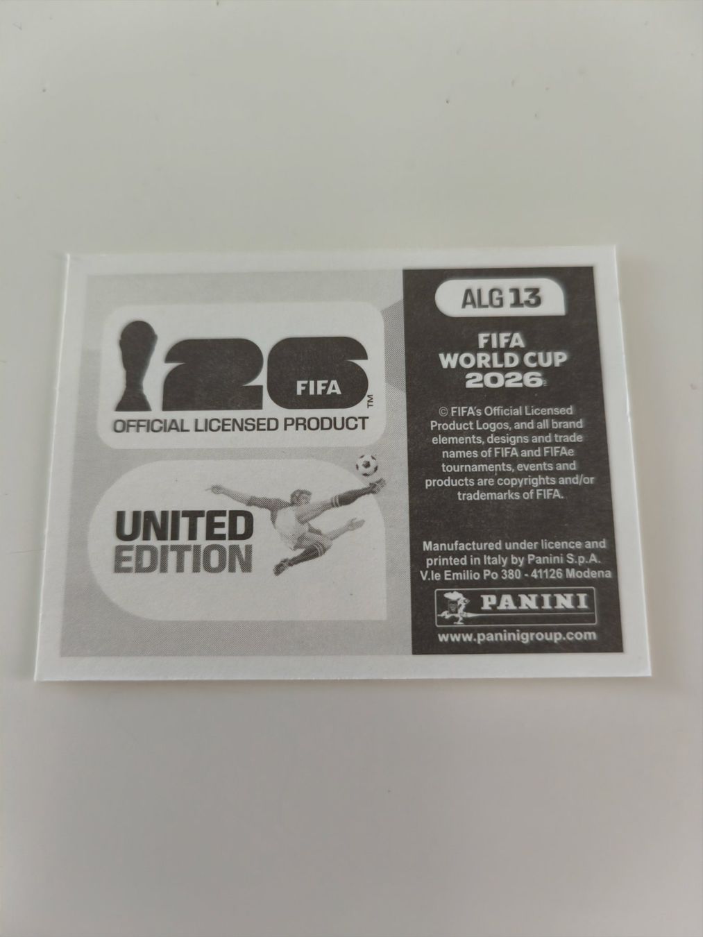 Sticker: Panini FIFA World Cup 2026 Sticker ALG 13 – Nuovo (secondo la descrizione) da Heitenried venduto da Zip111 1