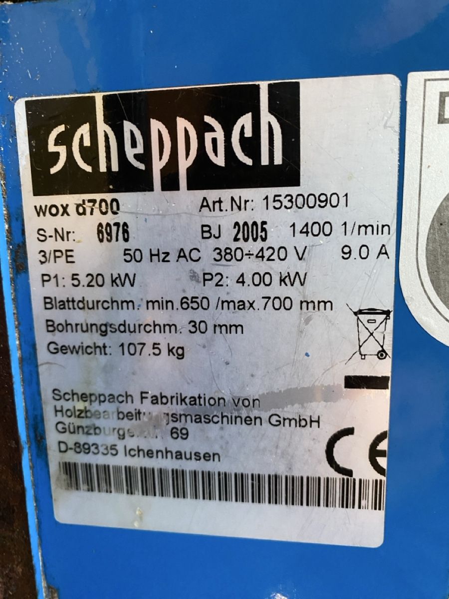 Scheppach Seghe: Wippfräse Scheppach NP CHF 1926.00 – Usato da Wohlen AG venduto da reswo01 2