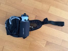 Gürteltasche mit Trinkflasche Denali Cross schwarz neu