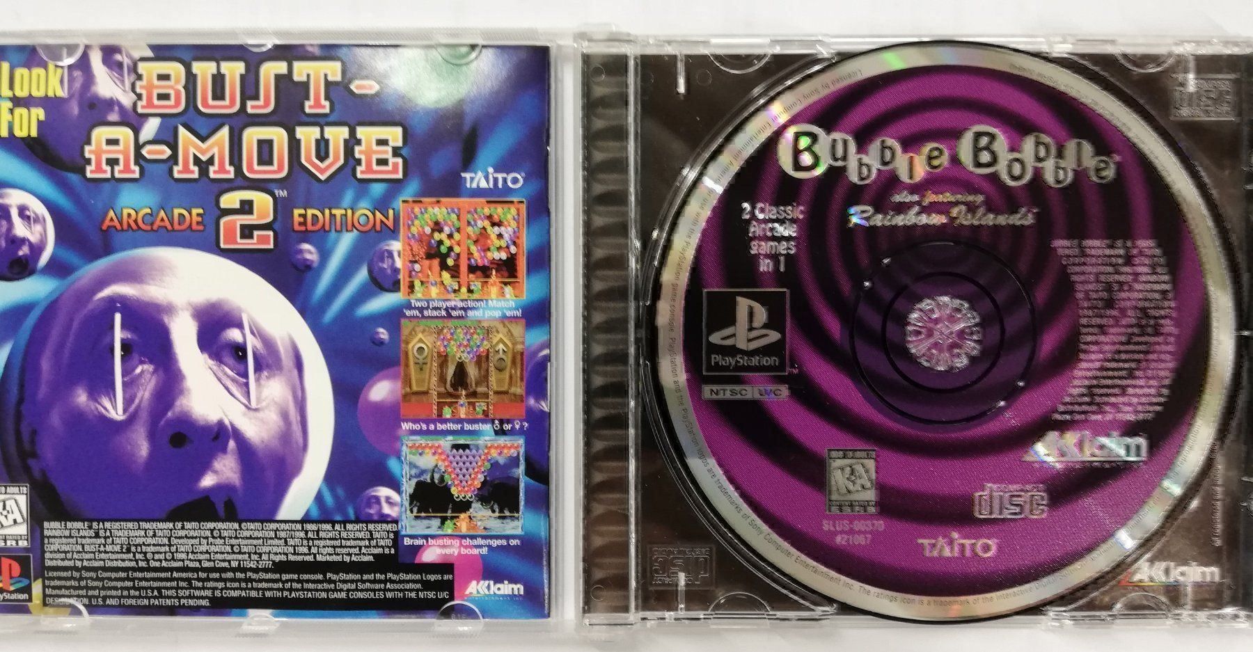 Sony Giochi: Bubble Bobble PS1 PSX Playstation – Usato da St. Gallen venduto da zorro_dc 2