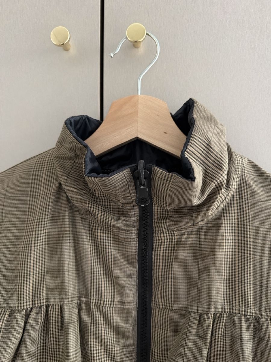 Giacche: Reversible Puffer Jacket, Plaid Pattern, Japanese Vintage – Usato da Paradiso venduto da Ixaya.studio 3