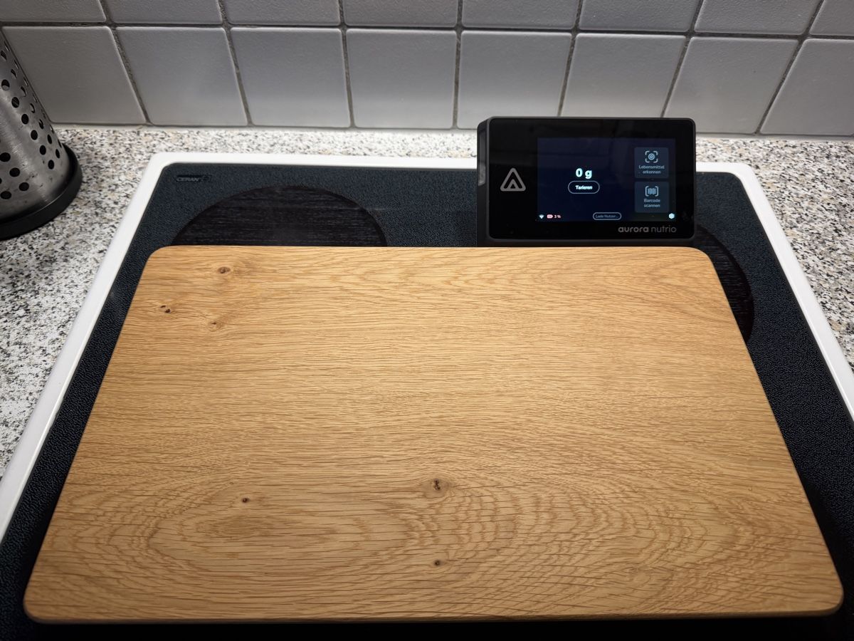 Bilance da cucina: Aurora Nutrio smarte Küchenwaage inkl. Bambus- & Eichenb – Usato da Büren NW venduto da Stef_Let