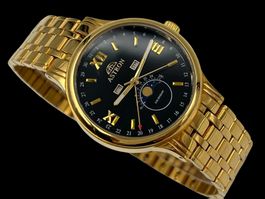 Astron Calendar Moonphase Herrenuhr