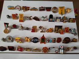 62 pins de collection vintage