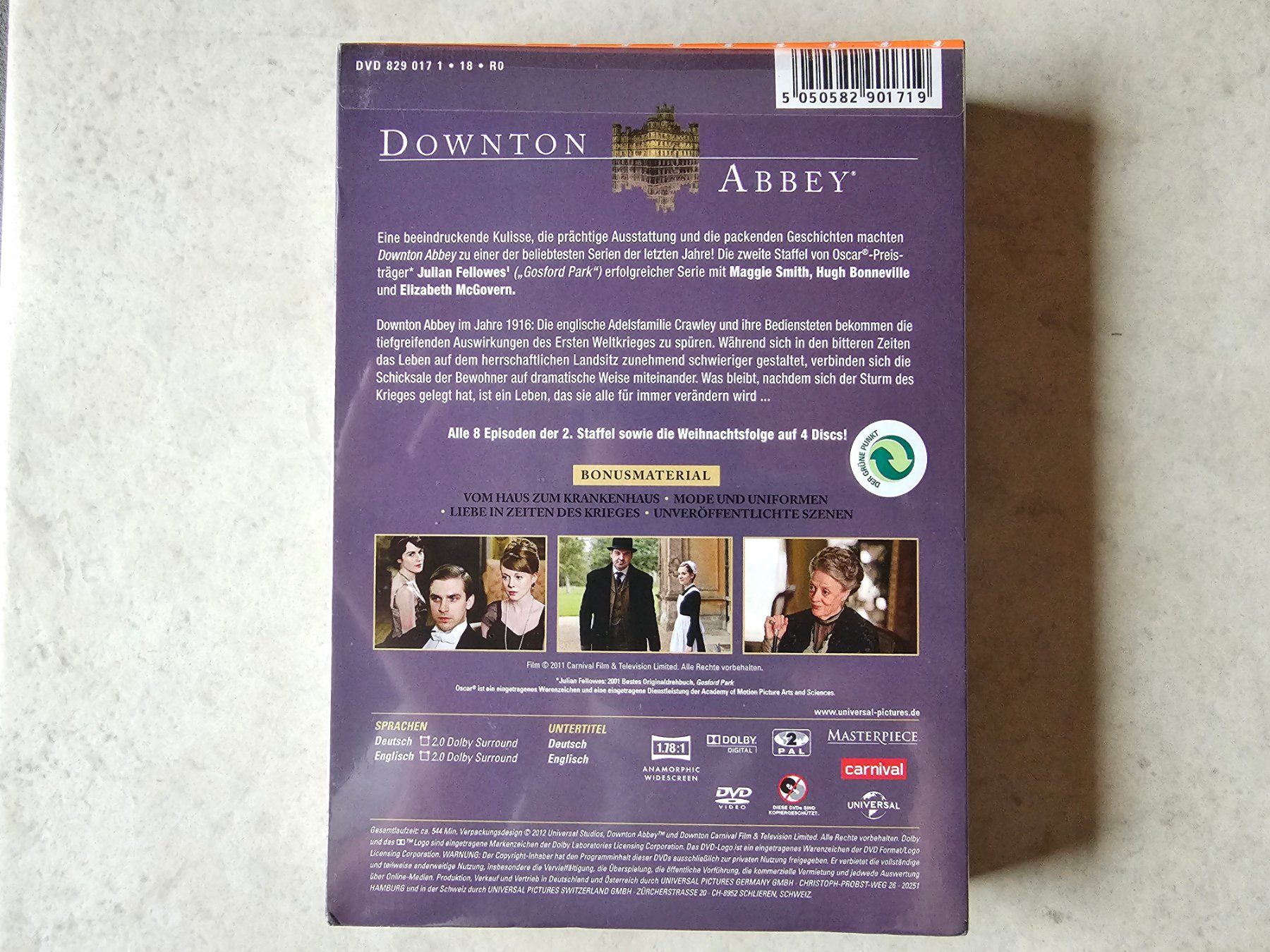 Tutti i DVDs: Downton Abbey  -  Staffel 2 / Fabrikneu – Nuovo e nell'imballaggio originale da Schneisingen venduto da backstore24 1