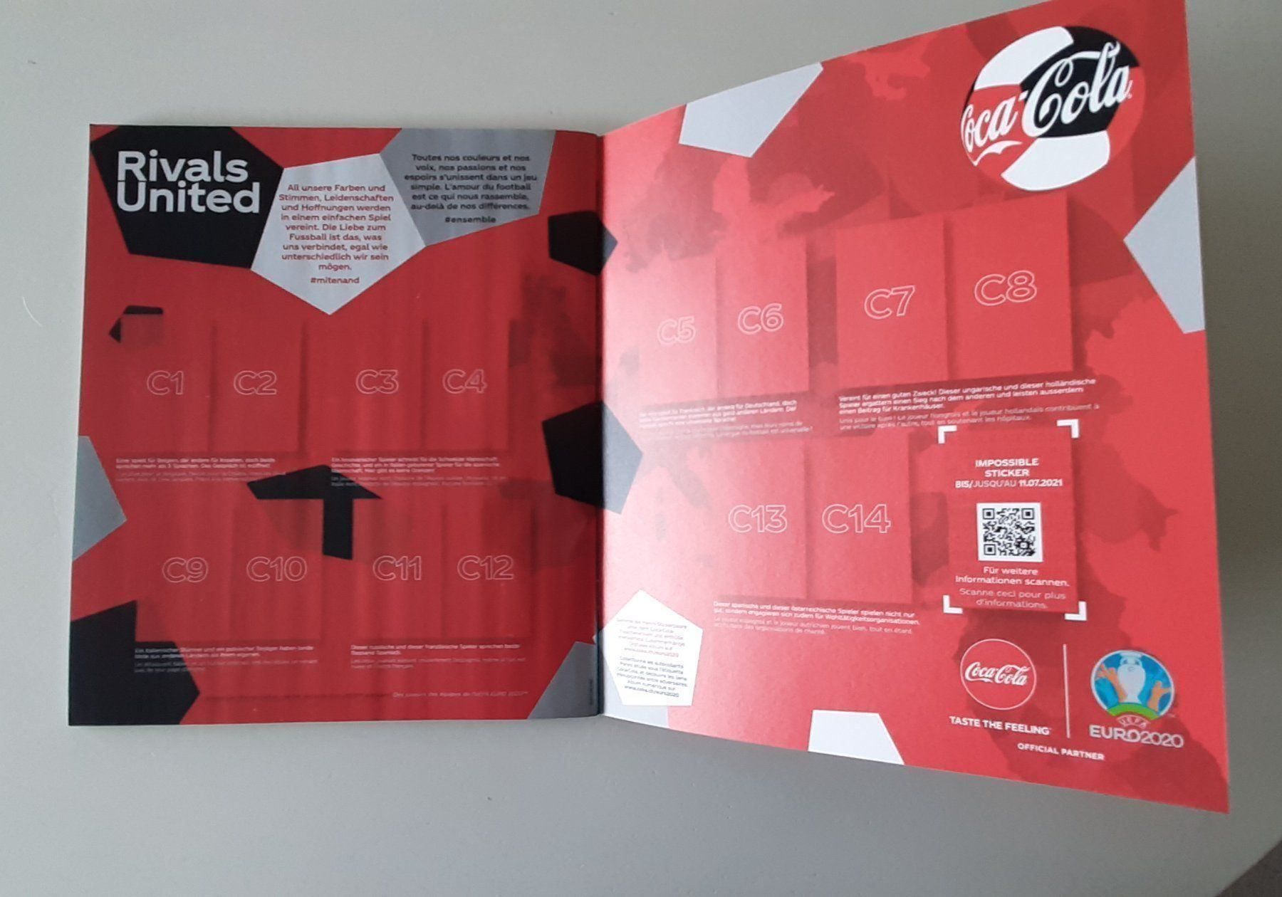 Panini Albums: Panini EM Album 2020 leer Coca Cola – Neuf avec emballage d'origine à Cham par Paniniworld 3