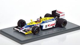 WILLIAMS FW11 #5 GP Belgien 1986 (N.Mansell) 1:43 von SPARK