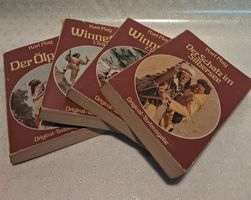 Bücher Karl May: Winnetou 1+2, Ölprinz, Schatz im Silbersee