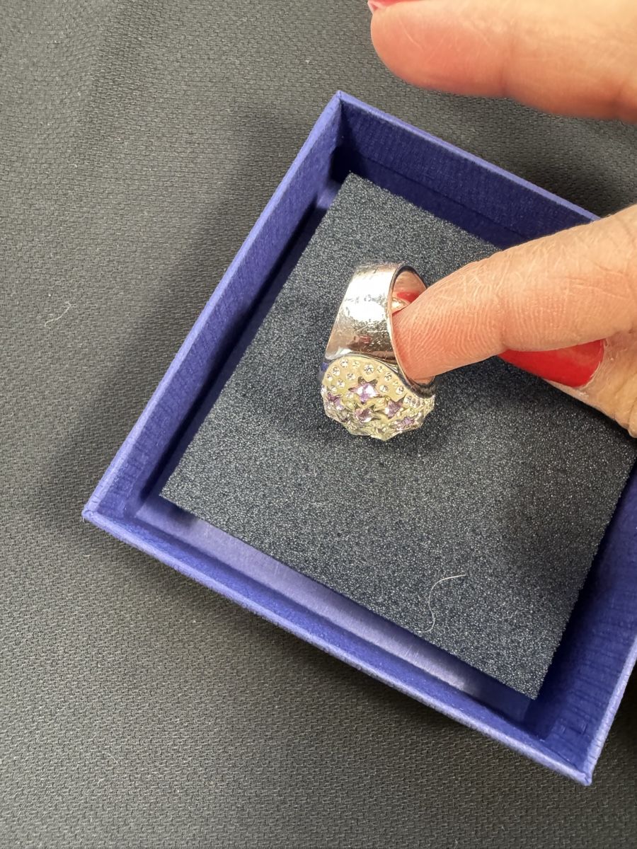 Swarovski Bagues: Swarovski Crystal Ring size 52 – D'occasion à Hurden par rac_wyf8 6