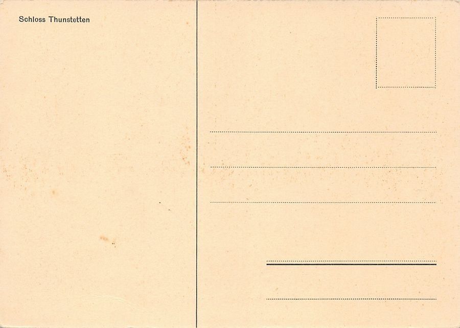 Cartoline postali: Schloss Thunstetten, um 1930 – Usato da Frauenfeld venduto da POML 1