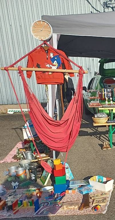 Poltrone pensili da giardino: Hängesessel mit Fussablage – Usato da Niederbipp venduto da flodur55 4