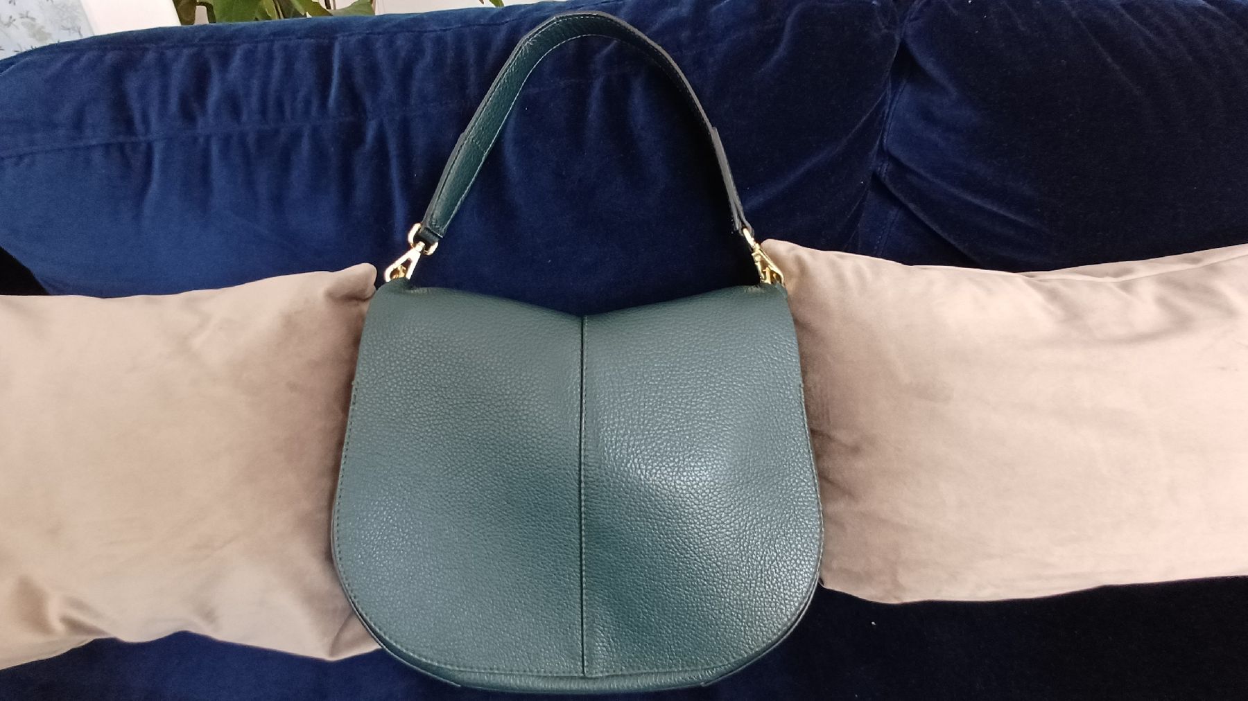 Gianni Chiarini Borse da donna: Sac cuir vert forêt – Usato da Genève venduto da njia 1