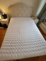 Bett Boxspringbett mit Bettkasten 140/200 beige