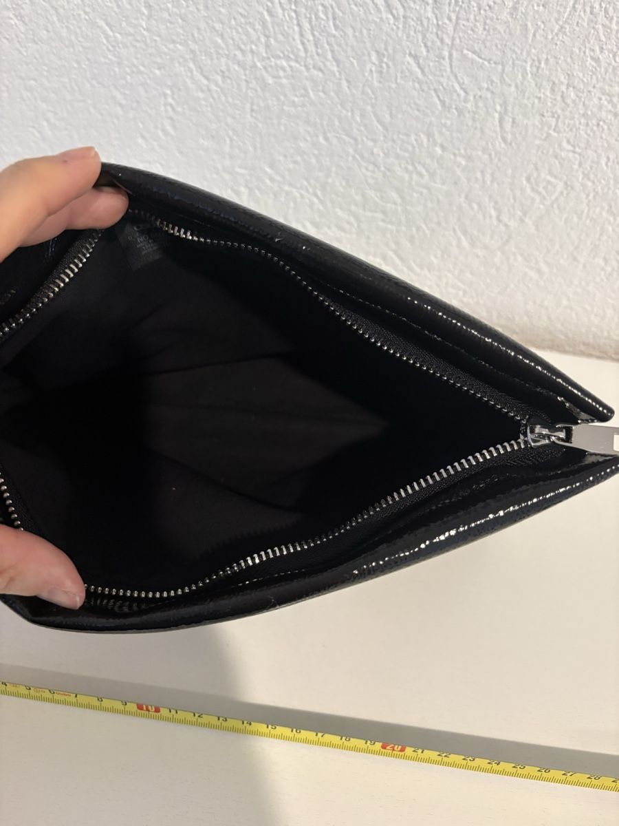 Asos Borse da donna: Clutch Tasche Lackleder Schwarz   – Nuovo (secondo la descrizione) da Bülach venduto da kittygismo 2