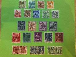 1944 Dienstmarken "SDN" Nr.71-91, postfrisch **