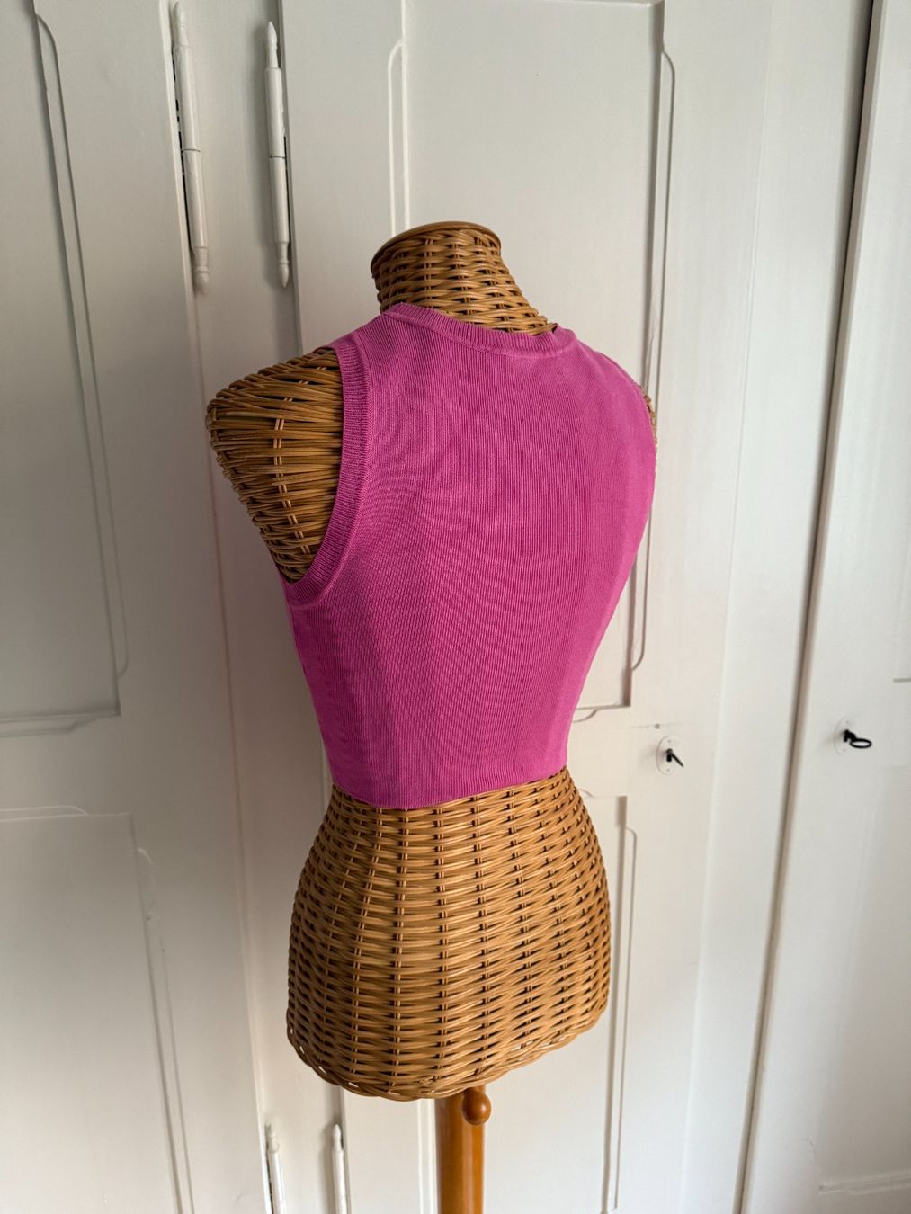 Zara Top: ZARA - Feinstrick cropped Top pink S – Usato da Zürich venduto da Diazaio 2