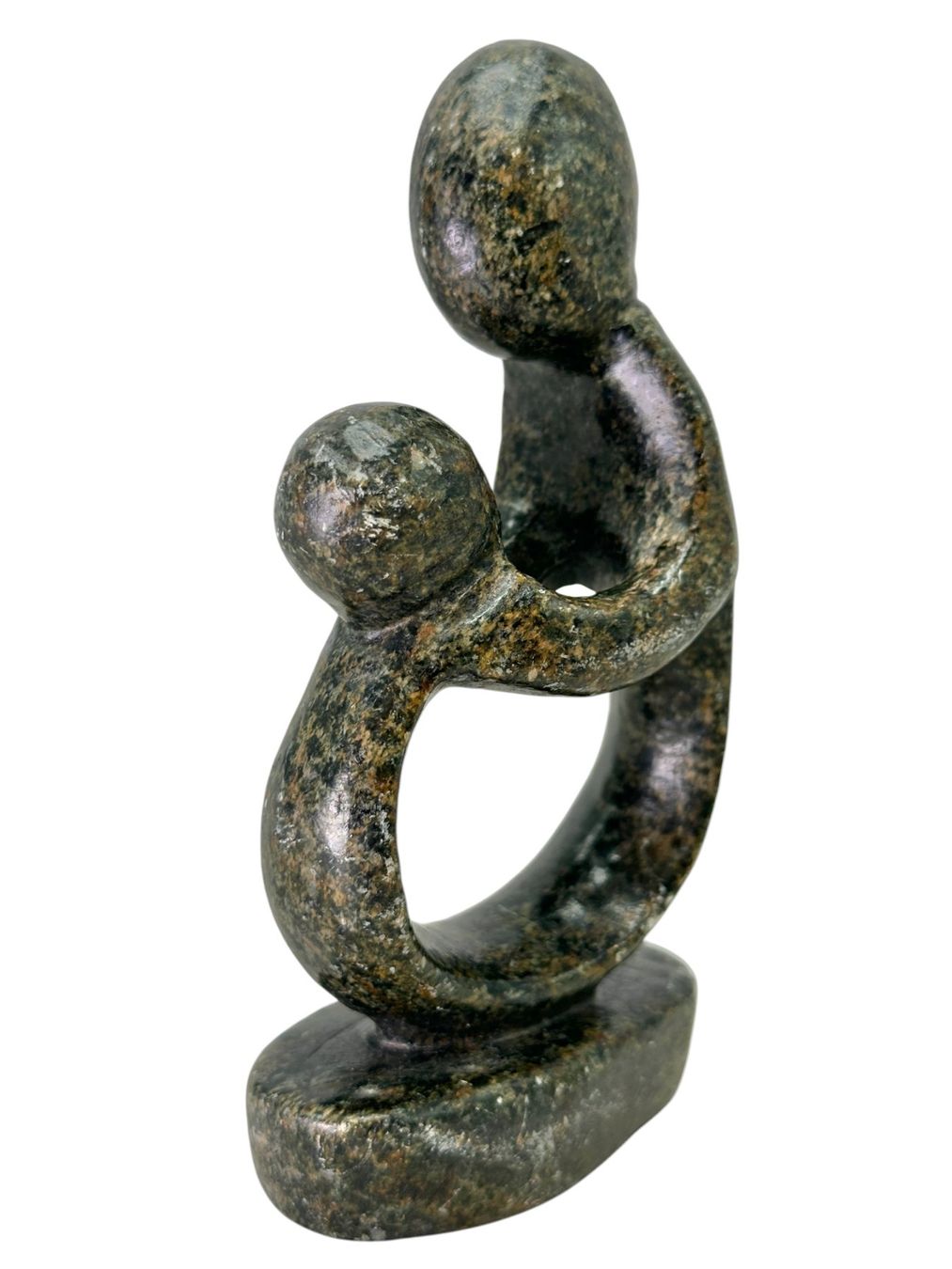 Sculture & Statue: Sculpture moderniste en pierre "La Maternité" – Usato da Morges venduto da DidisLuxeFinds 1