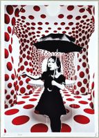 Death NYC Ed Pop Art Druck " Yayoi Kusama Banksy Nola Girl