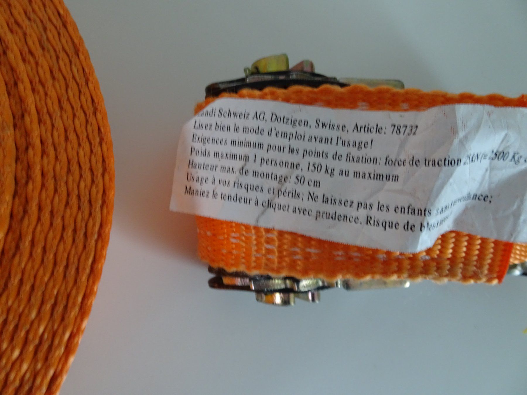 Slackline: Slackline 12 Meter Neuwertig – Nuovo (secondo la descrizione) da Schenkon venduto da Recar 1