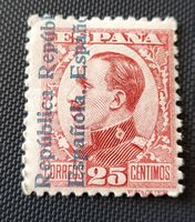 Spanien alte briefmarke