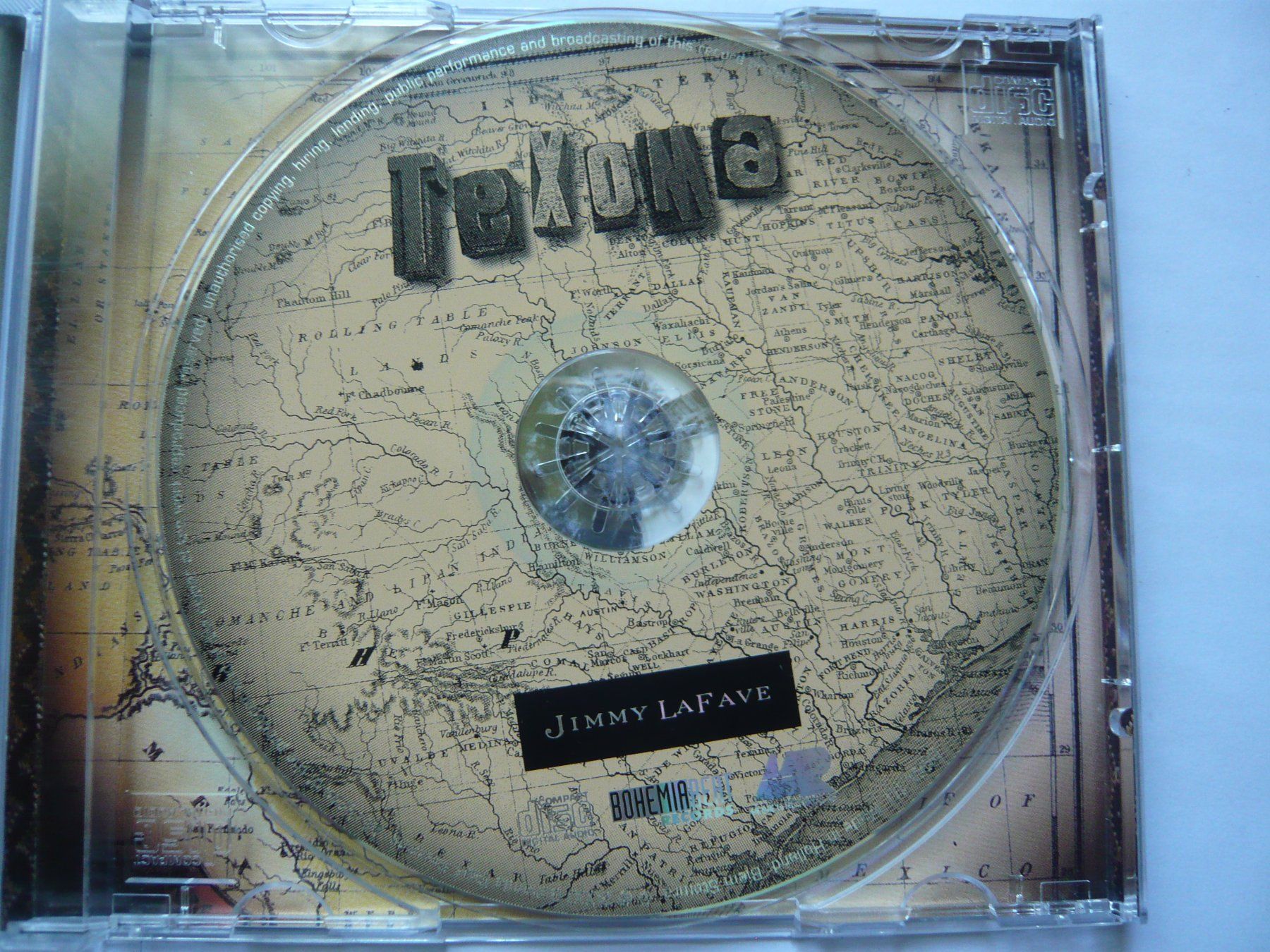 CDs: JIMMY LAFAVE Texoma – Gebraucht aus Winterthur von Cajun 1