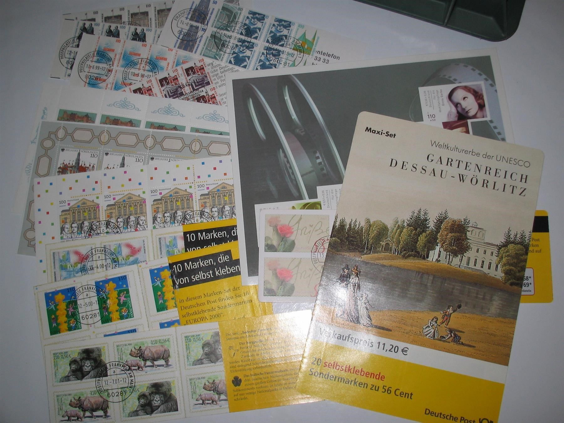 Tutti i francobolli: BRD Markenheftchen-Slg 1996-2013 gest. – Usato da Winterthur venduto da Kyoung