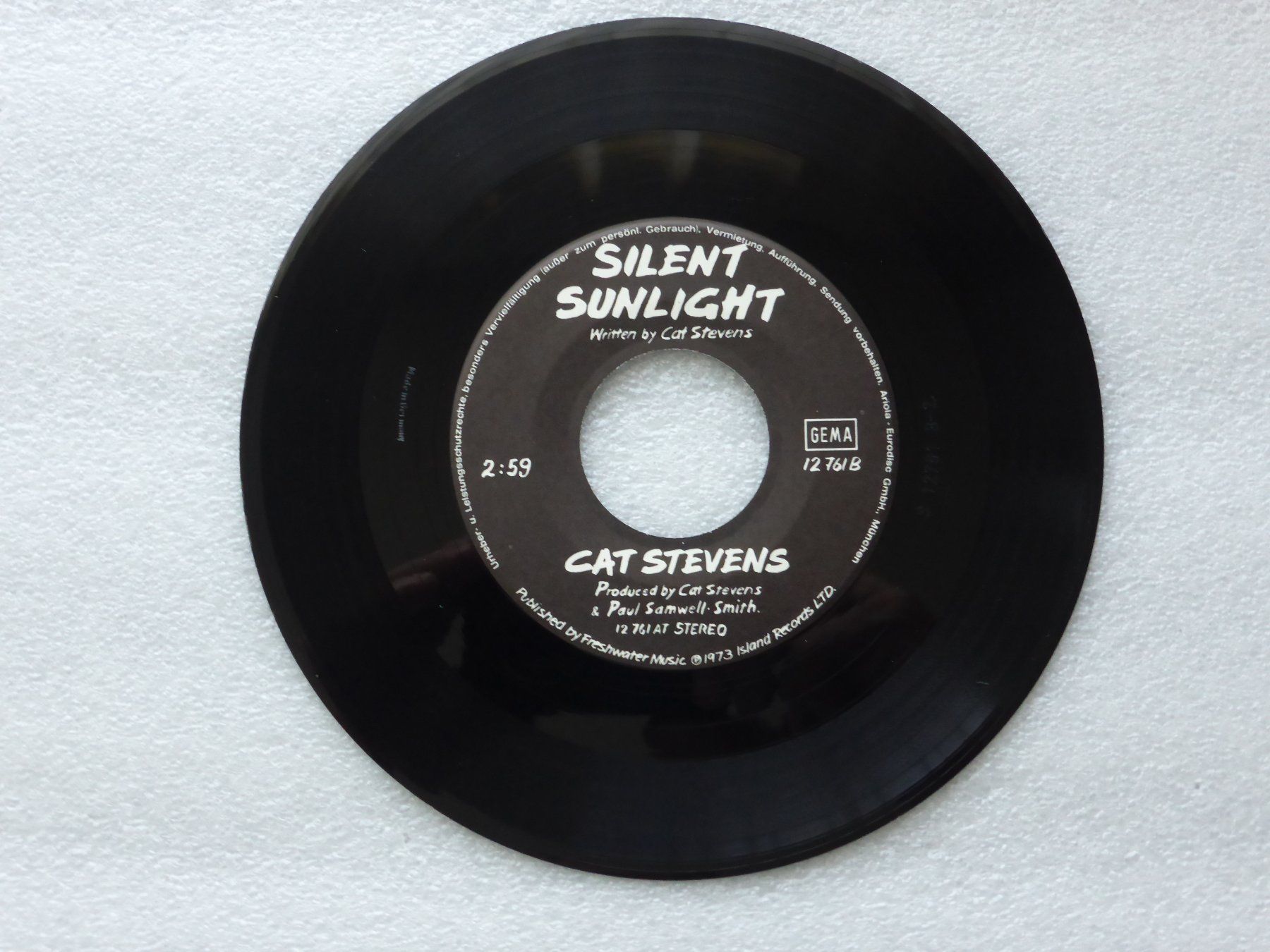 Dischi in vinile: Vinyl Single   CAT STEVENS – Usato da Küssnacht am Rigi venduto da Mondkinder 2